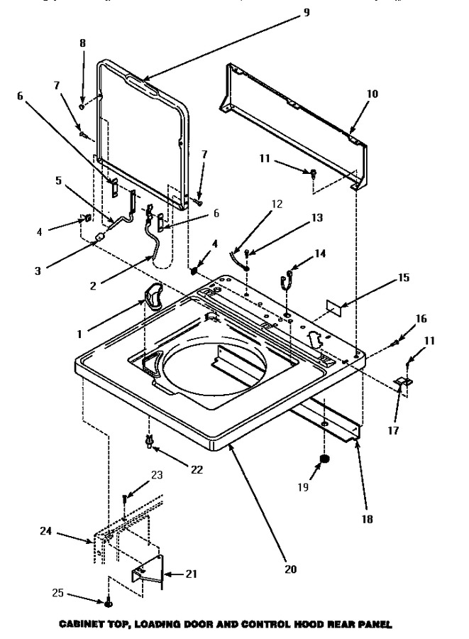 Diagram for CW9203W (BOM: P1163405W W)