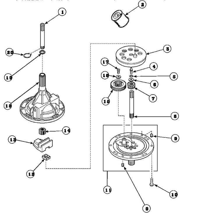 Diagram for CW9203W2 (BOM: PCW9203W2 B)