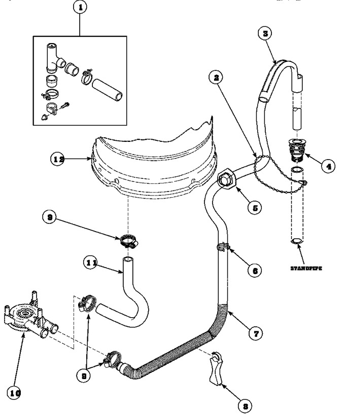 Diagram for LW6163LM (BOM: PLW6163LM B)