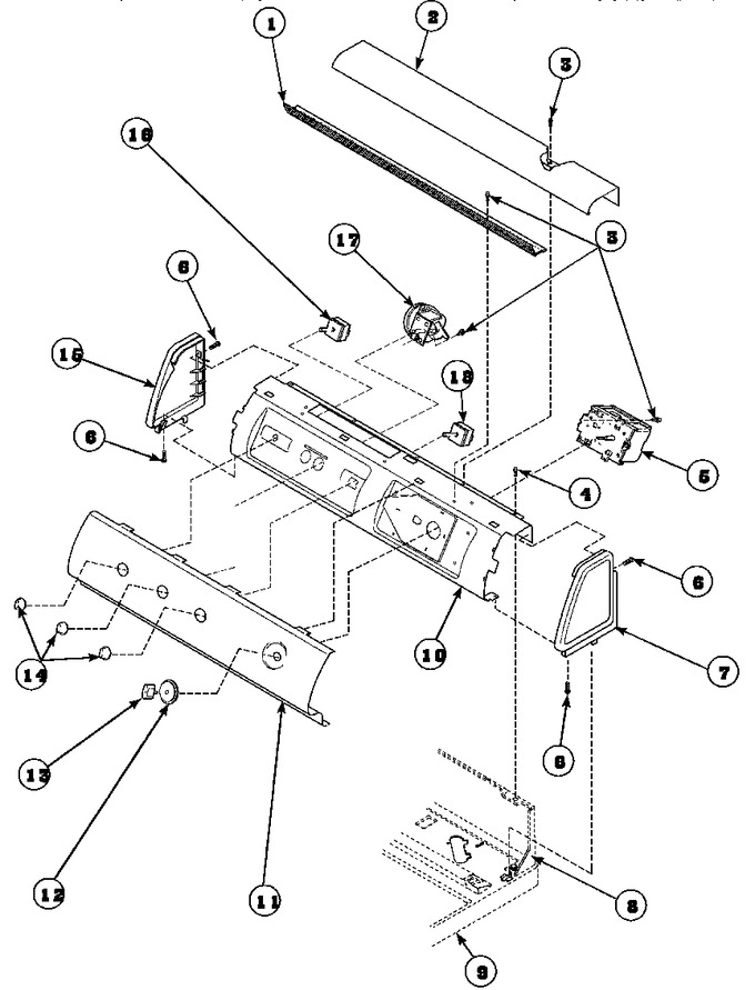 Diagram for CW9203W2 (BOM: PCW9203W2 B)