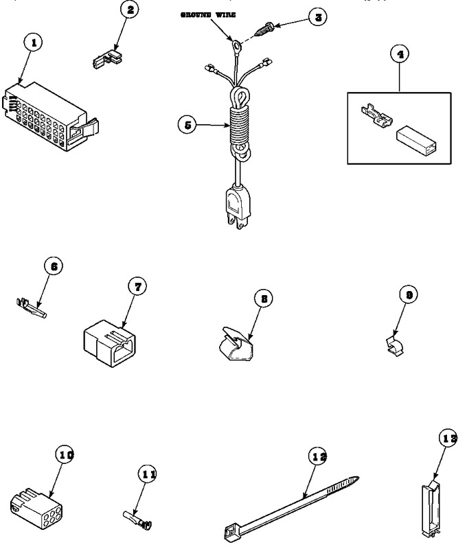 Diagram for LW6111WB (BOM: PLW6111WB B)