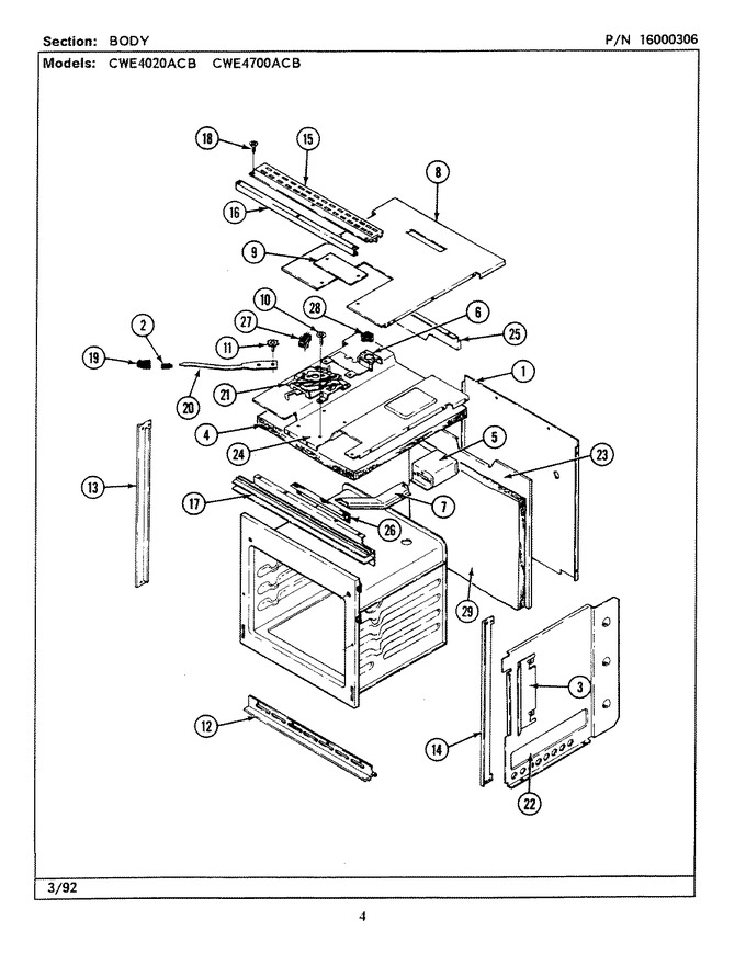 Diagram for CWE4700ACB