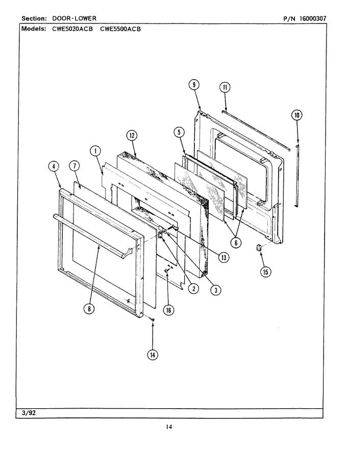 Diagram for CWE5020ACB