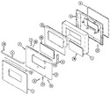 Diagram for 04 - Door (ser. Pre. 11)