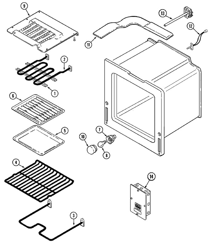 Diagram for CWE9000BDE