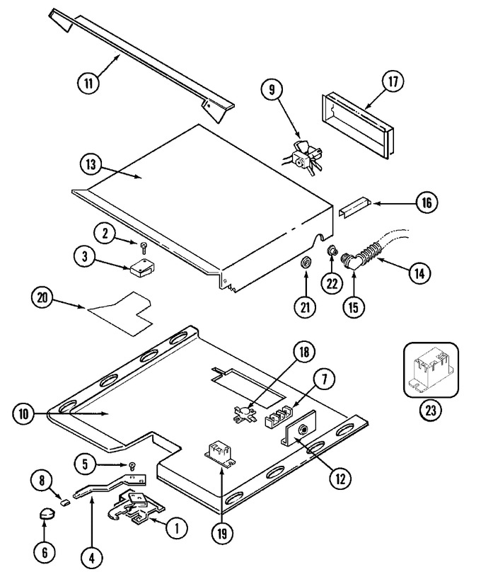 Diagram for CWE9030DDB