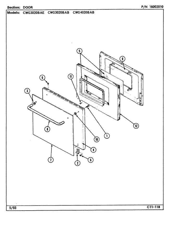 Diagram for CWG4020BAB
