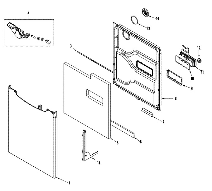 Diagram for MDBM601AWB