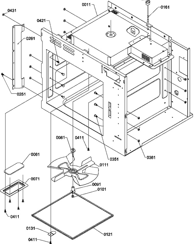Diagram for UCA2000 (BOM: P1194103M)