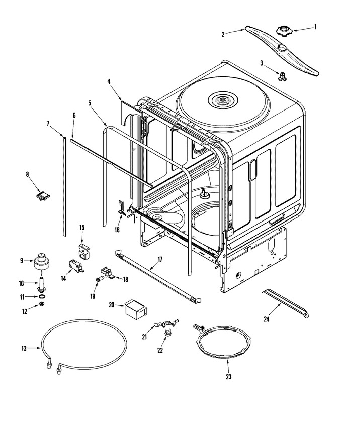Diagram for MDB6650AWB