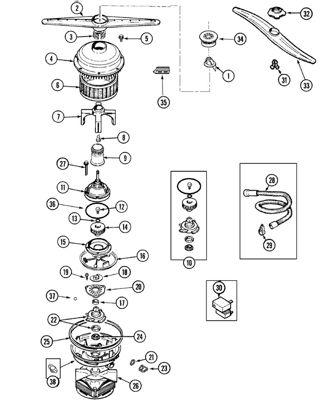 Diagram for PDB3600AWE