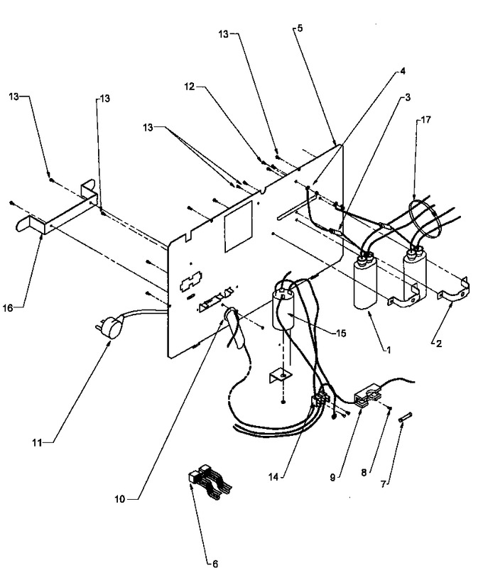 Diagram for U1600I (BOM: P1194302M)