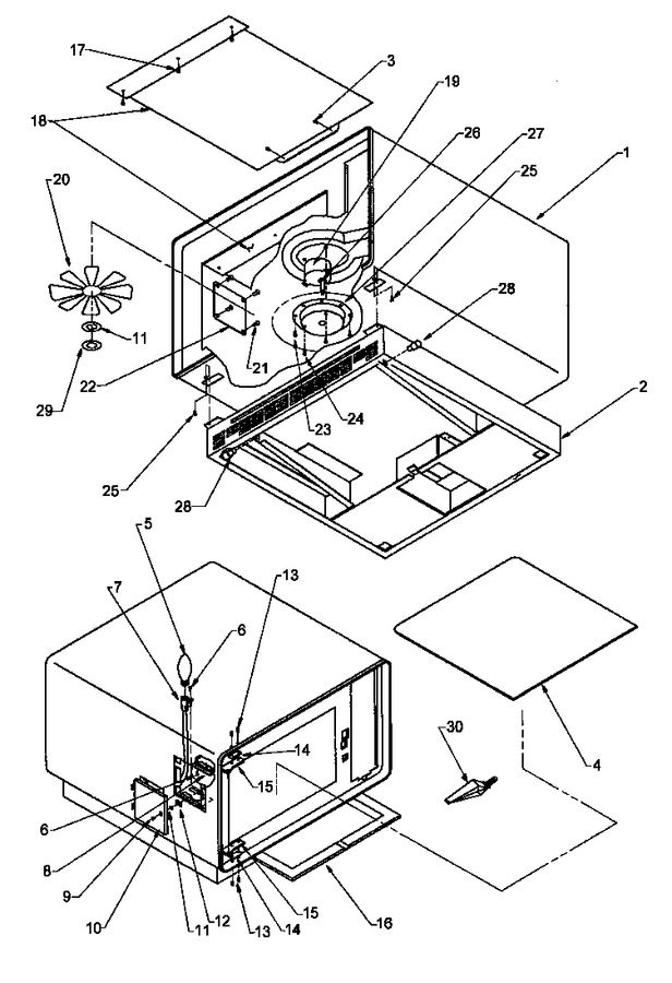 Diagram for U1600I (BOM: P1194302M)