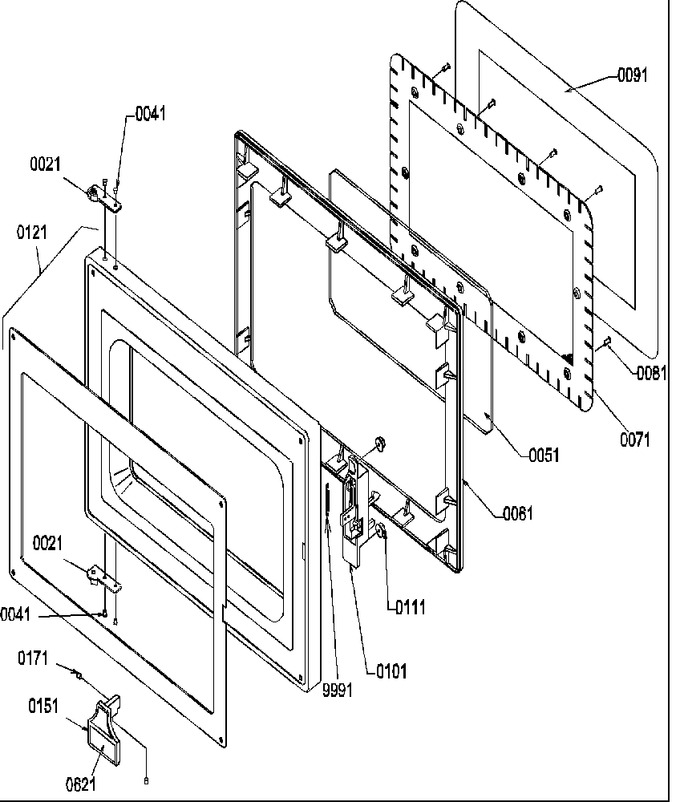 Diagram for DE1600I (BOM: P1300503M)