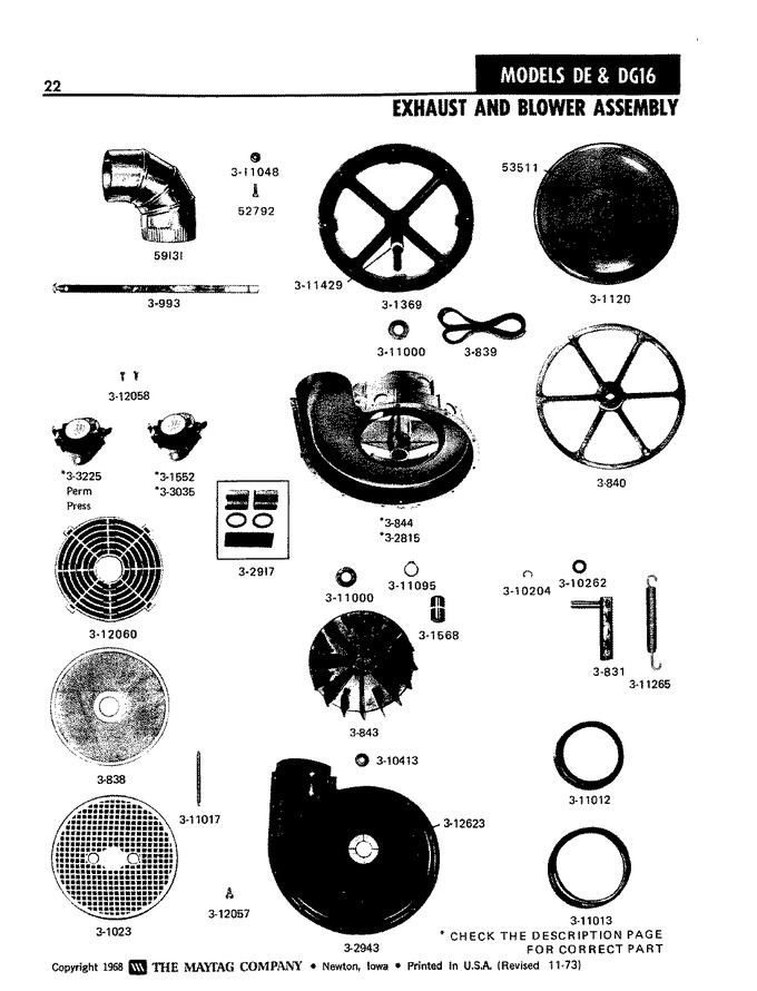 Diagram for DE16CA