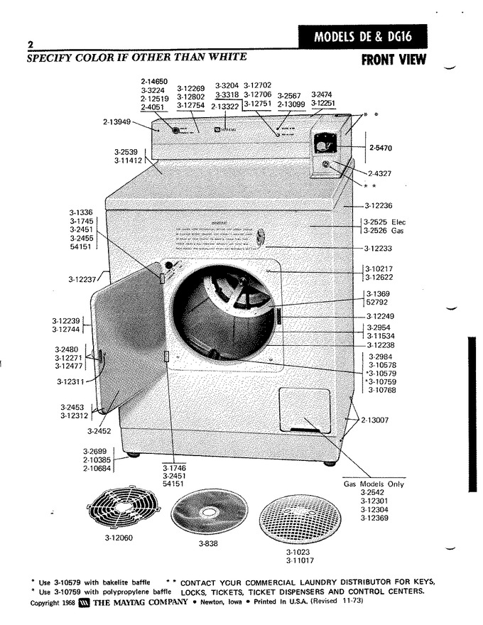 Diagram for DE16CA