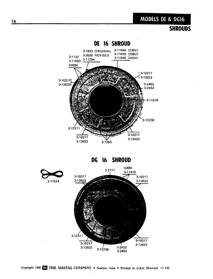 Diagram for DE16CA