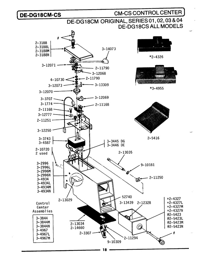 Diagram for GDG18CM