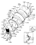 Diagram for 04 - Lint Screen, Tumbler (front & Back)