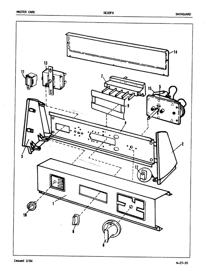 Diagram for DE20F8AM