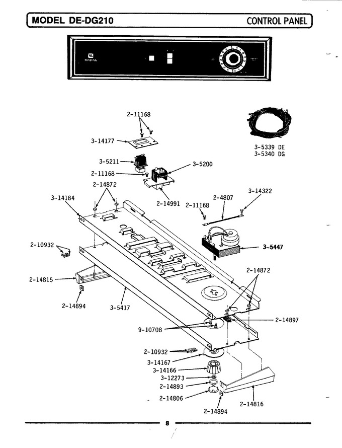 Diagram for DG210