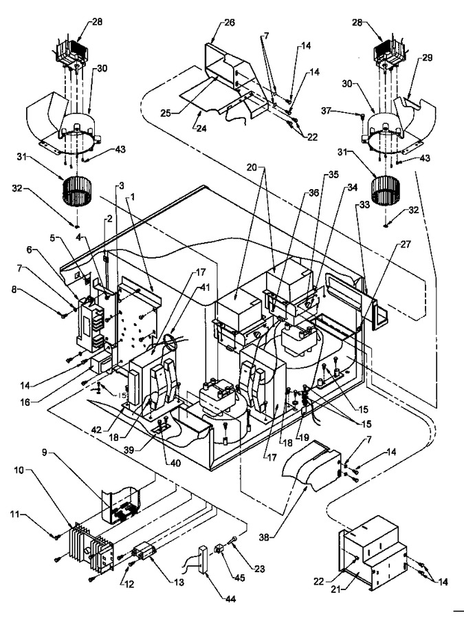 Diagram for U1200I (BOM: P1189801M)