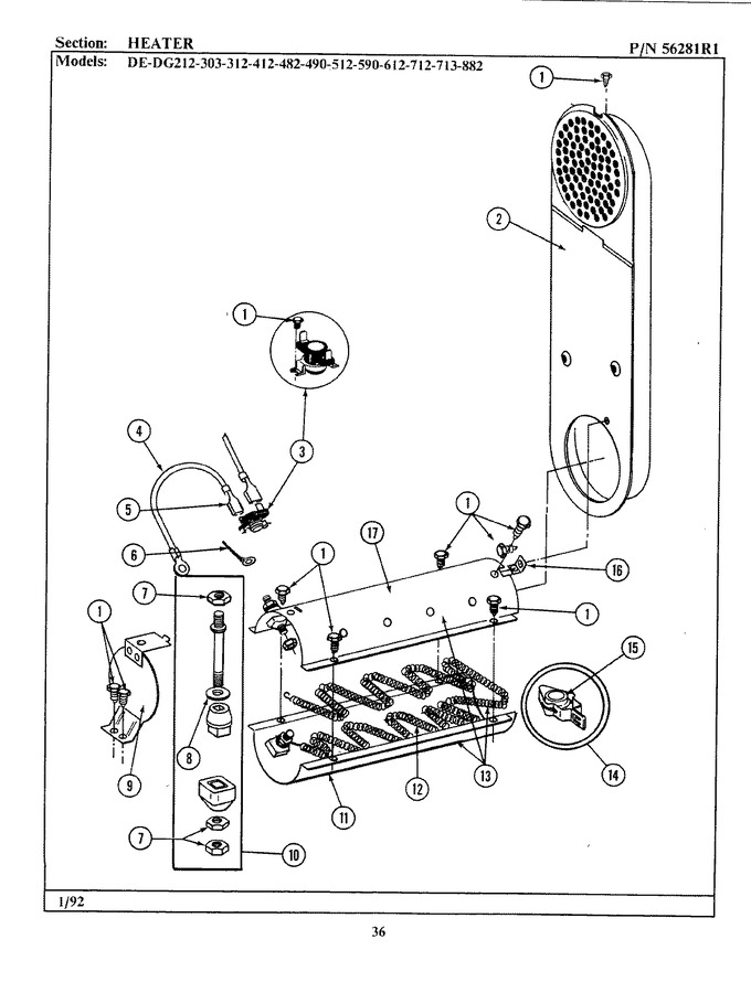 Diagram for DE612