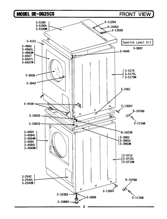 Diagram for LDG25CS