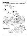 Diagram for 10 - Motor, Blower, Base Frame & Thermostats