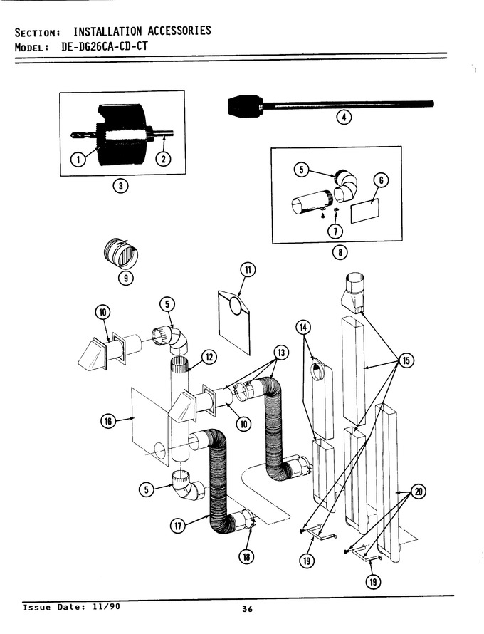 Diagram for LDG26CD