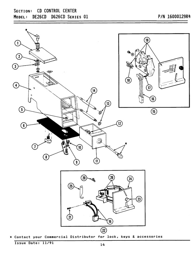 Diagram for LDG26CD
