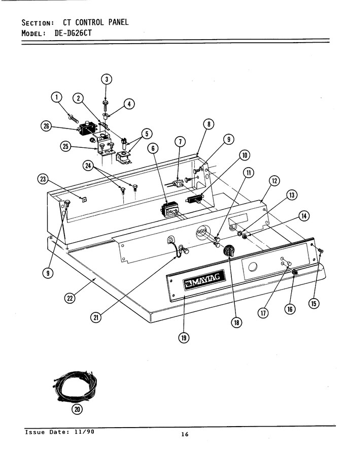 Diagram for LDG26CT
