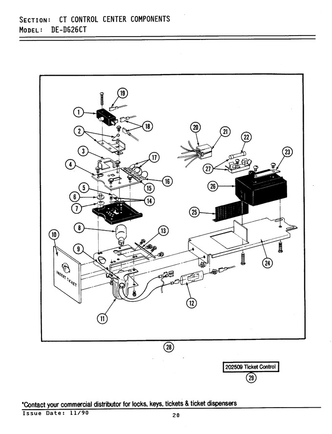 Diagram for LDG26CT