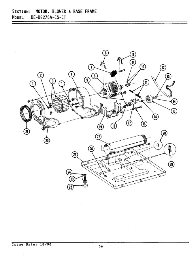 Diagram for LDG27CS
