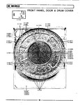 Diagram for 05 - Front Panel, Door & Drum Cover