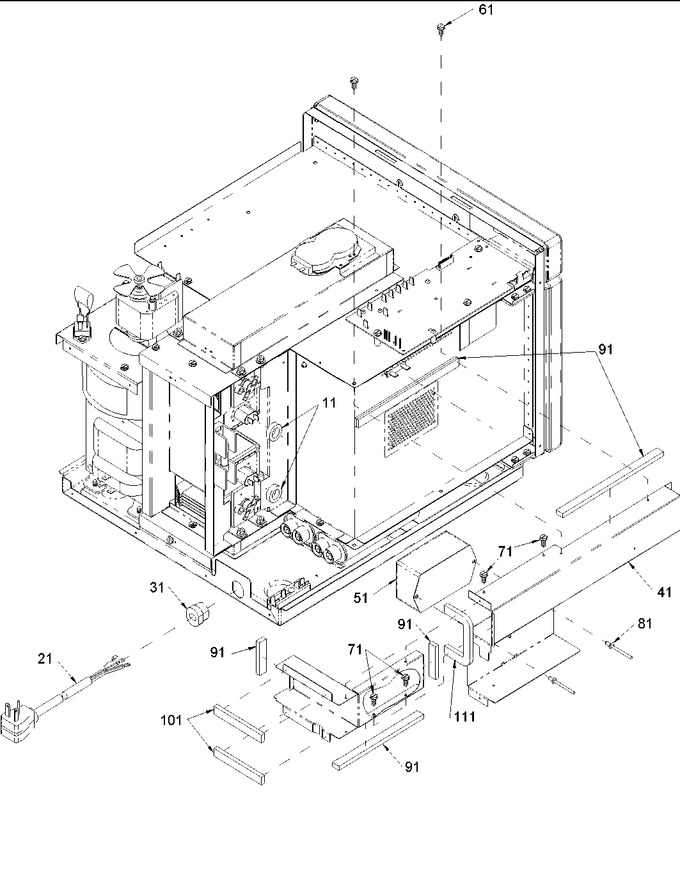 Diagram for HDC511 (BOM: P1325201M)