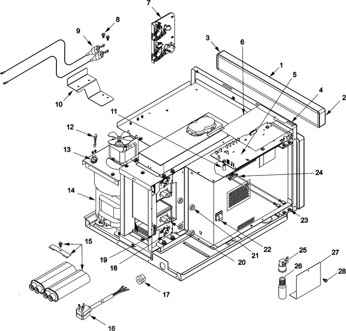 Diagram for UC14E2 (BOM P1331240M)