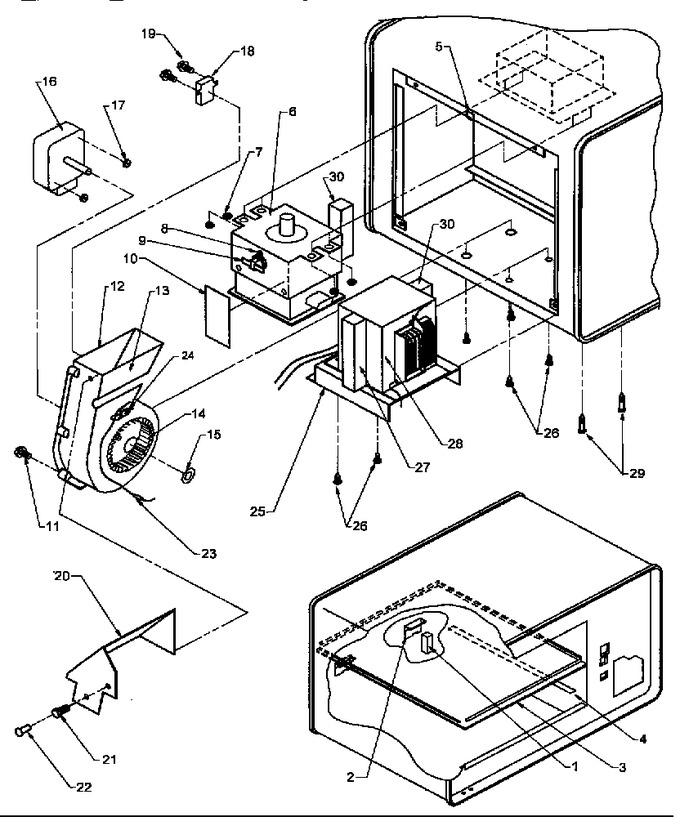 Diagram for UFS9001 (BOM: P1189601M)