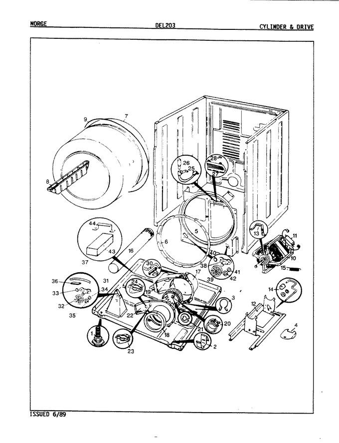 Diagram for DEL203W
