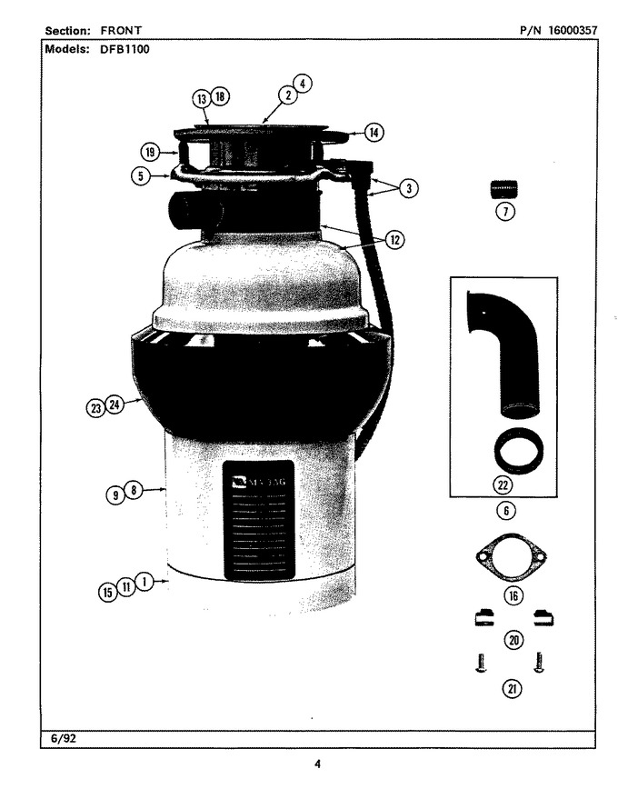 Diagram for DFC2100ABX