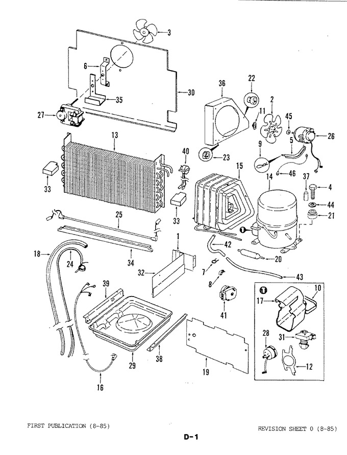 Diagram for DICNF17- (BOM: EY45A)