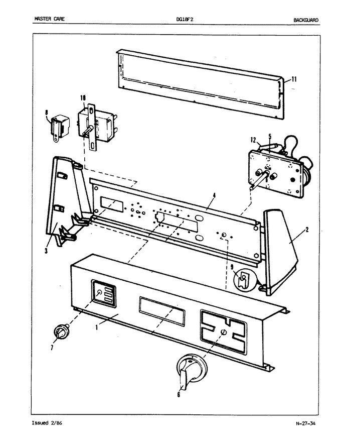Diagram for DG18F2WN