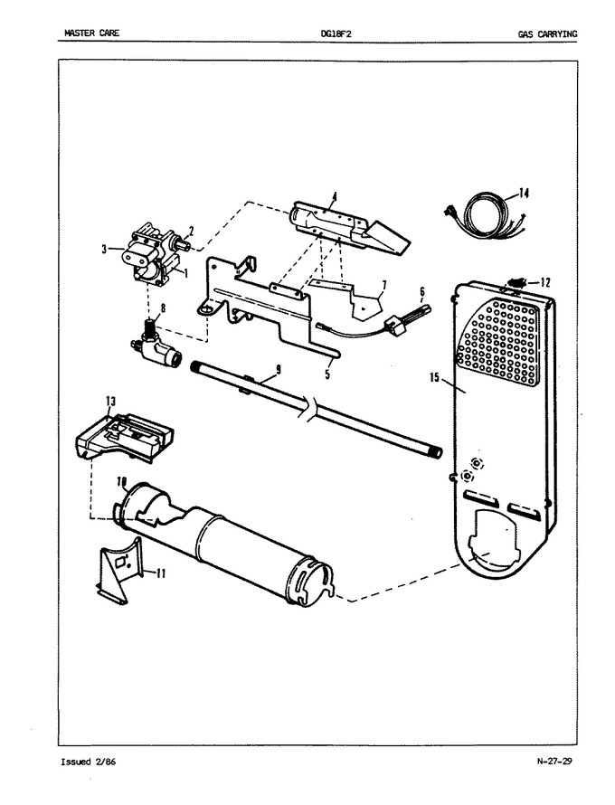Diagram for DG18F2WN