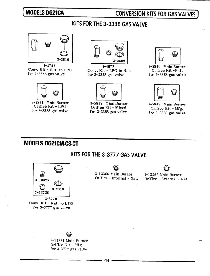 Diagram for DG21CA