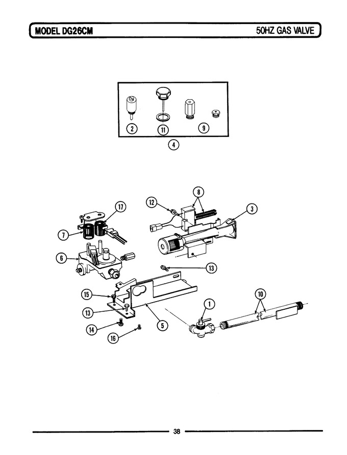 Diagram for LDG26CS