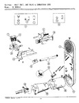 Diagram for 04 - Inlet Duct, Gas Valve & Combustion Cone