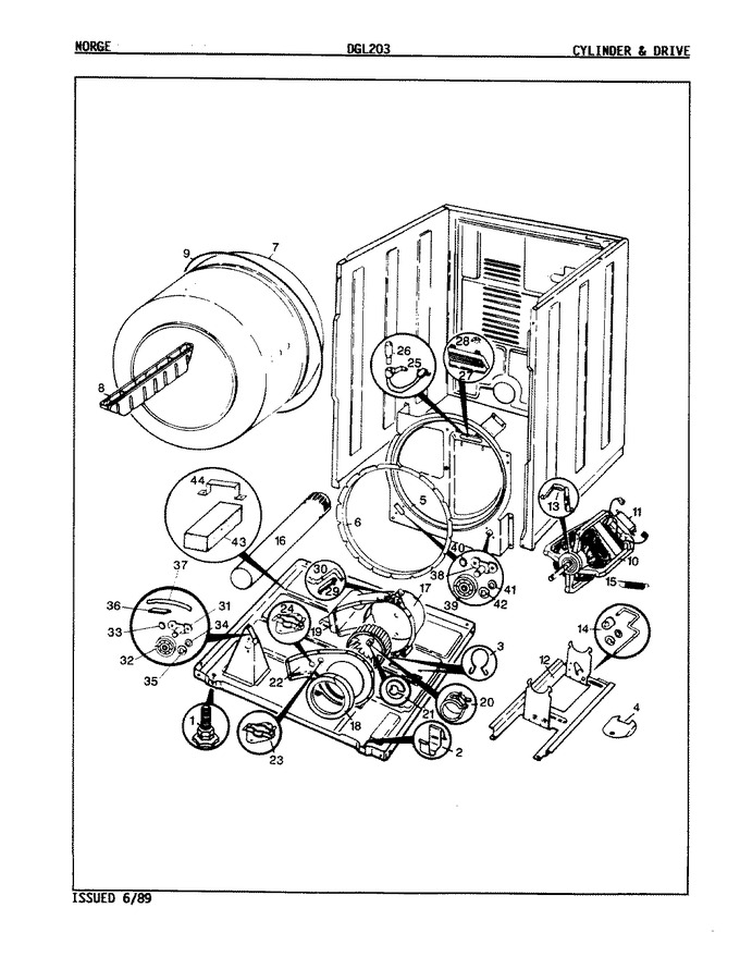 Diagram for DGL203W