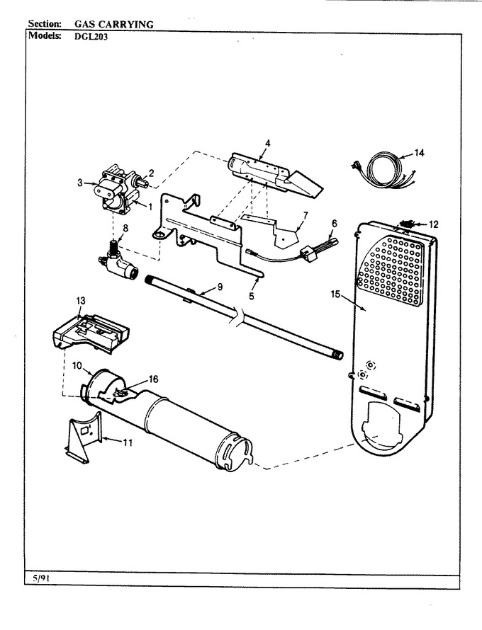 Diagram for DGL203A