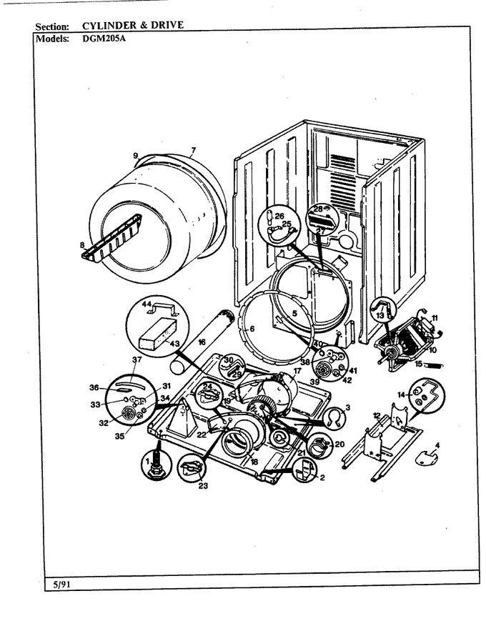 Diagram for DGM205A