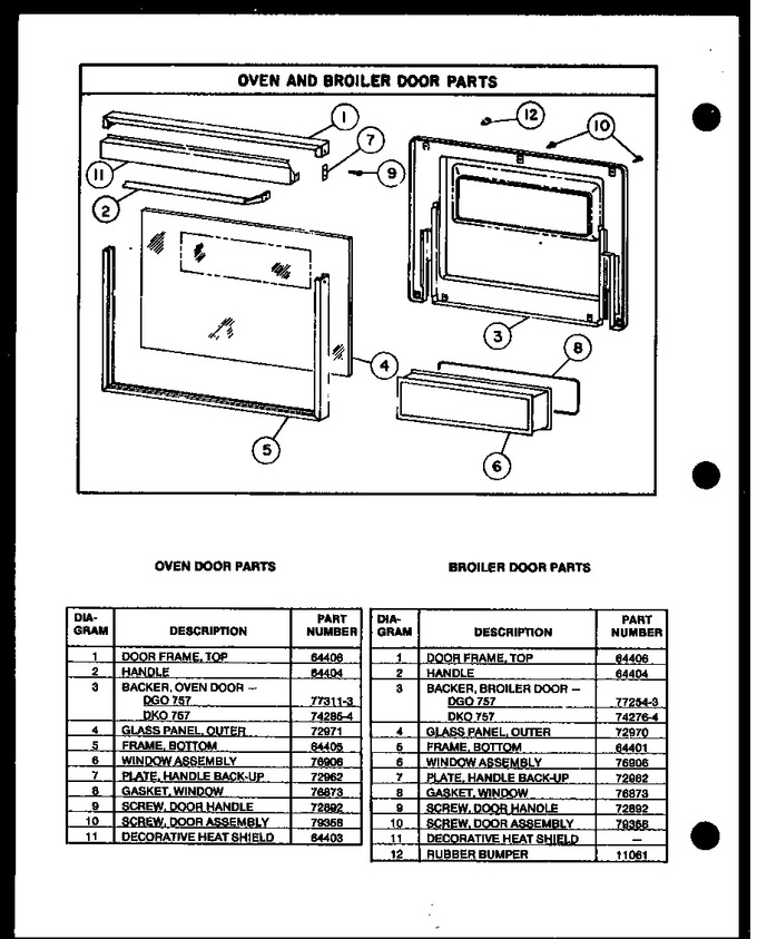 Diagram for DKO757